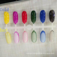 Hot achromatic  thermochromic  color changed with temperature nail polish for cosmetics,nail art, decorations etc